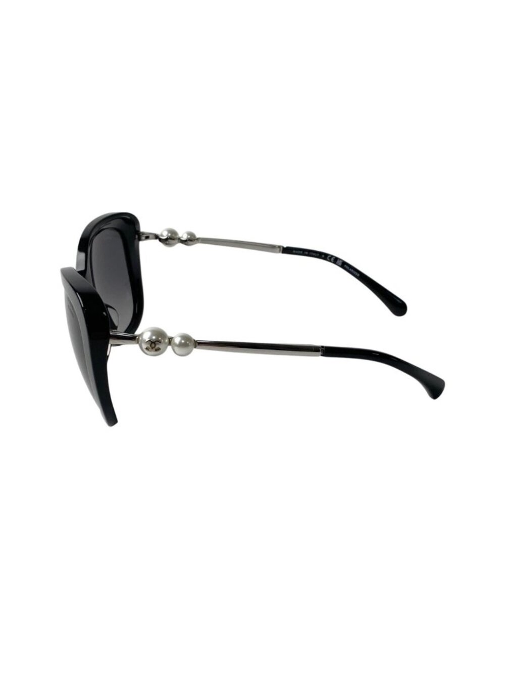 Chanel CC Logo Sunglasses Faux Pearl - Picture 3 of 10